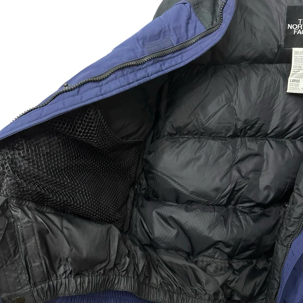 VTG The North Face‎ Goose Down Ski Jacket Men's Size Large Extreme Snowboard Y2K